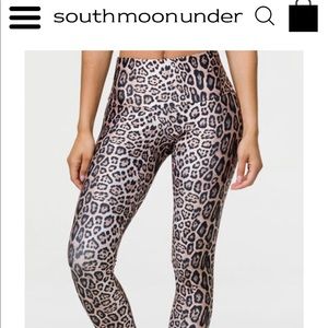 Onzie High Rise Leggings - Leopard M/L